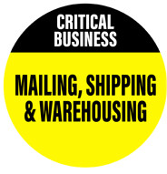 CRITICAL BUSINESS - MAILING, SHIPPING & WAREHOUSING