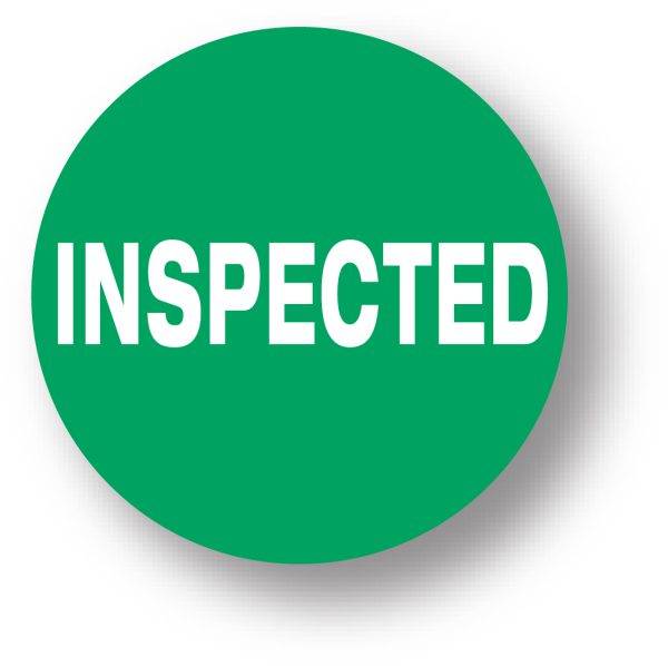 Inspected Label