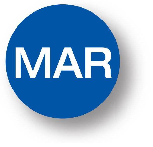 March Inventory Label