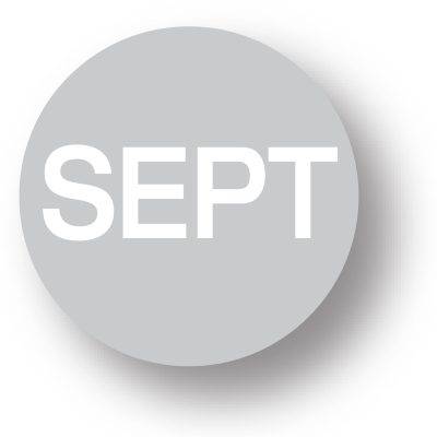 September Inventory Label