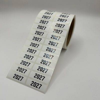 Inventory Control - Year Labels (small) | Labels Xpress