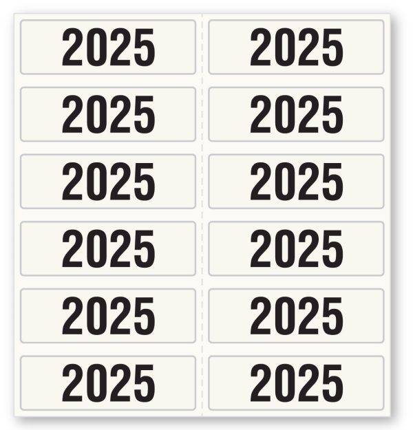 Inventory Control - Year Labels (small)