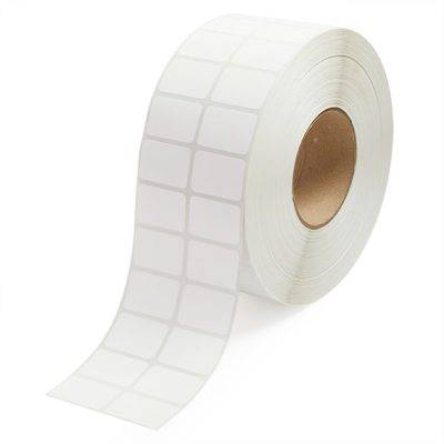 1.5" x 1" White Thermal Transfer Labels