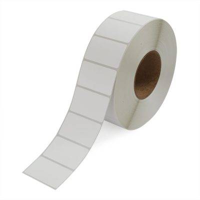 2.5" x 1.5" White Thermal Transfer Labels