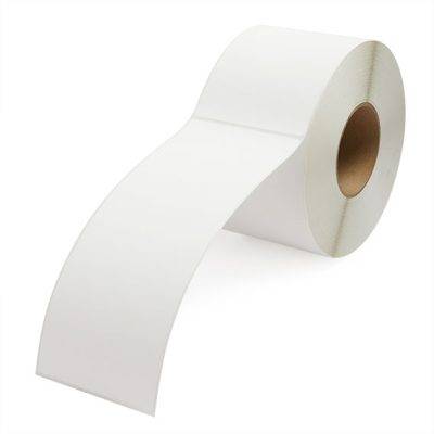 4" x 10" White Direct Thermal Labels