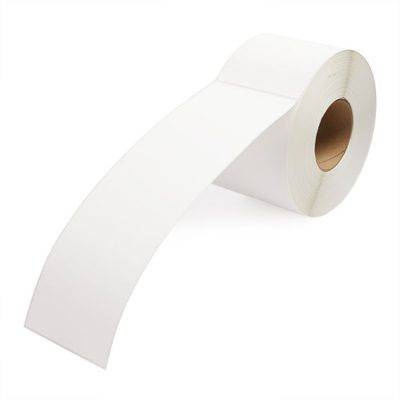 4" x 13" White Thermal Transfer Labels