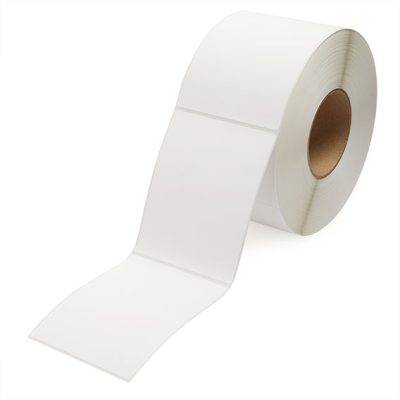 4" x 5" White Thermal Transfer Labels