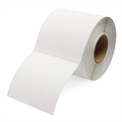 4" x 4" White Direct Thermal Labels
