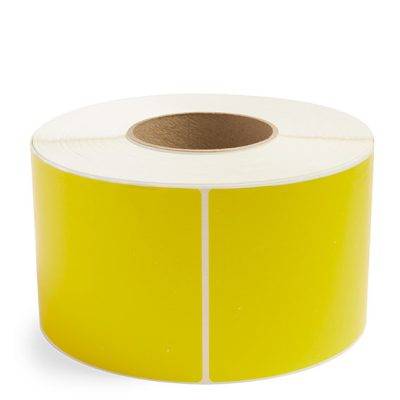 4" x 6" Yellow Thermal Transfer Labels