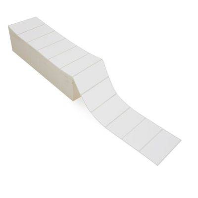 4" x 2" White Thermal Transfer Labels