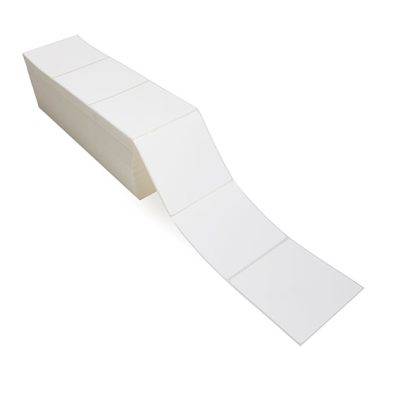 4" x 4" White Thermal Transfer Labels