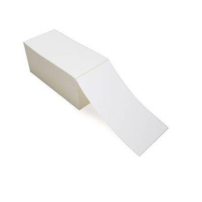 4" x 10" White Thermal Transfer Labels