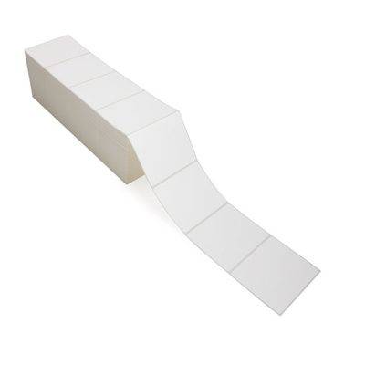 4" x 3" White Direct Thermal Labels