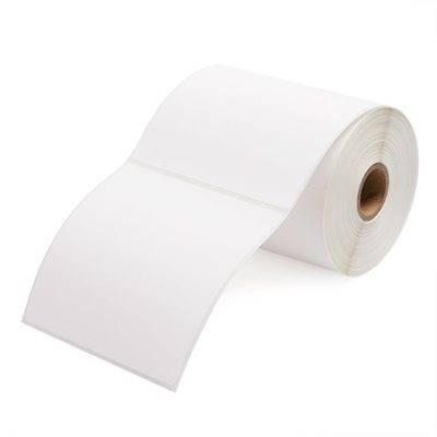4" x 4" White Direct Thermal Labels