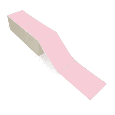 4" x 6" Pink Direct Thermal Labels