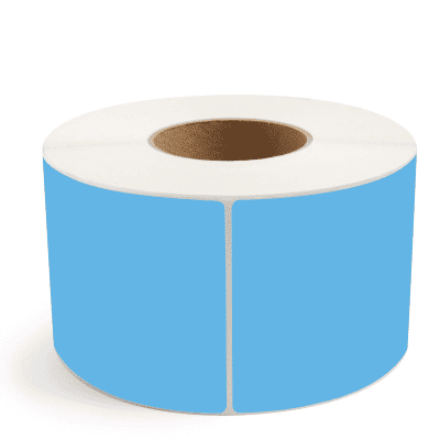 4" x 6" Dark Blue Thermal Transfer Labels