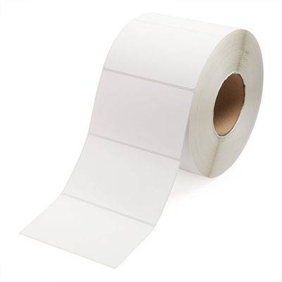 5" x 3" White Thermal Transfer Labels