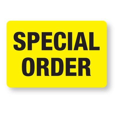 Special Order Labels  - 3" x 2"