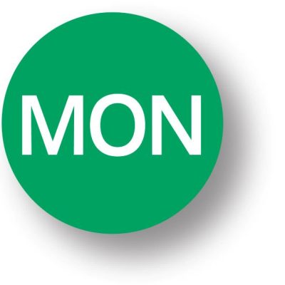 Monday Inventory Label